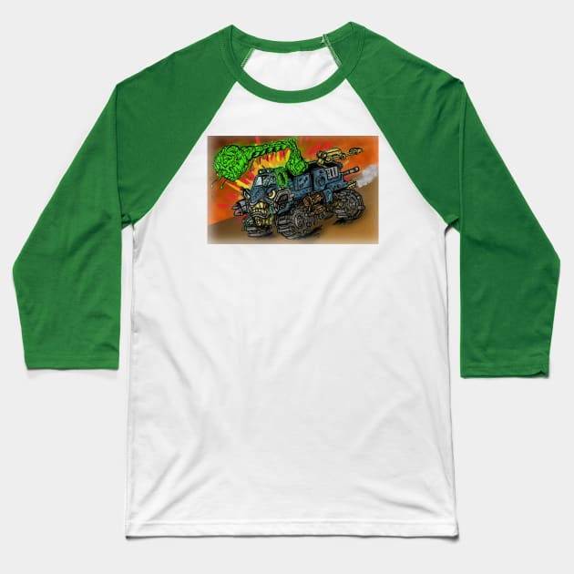 Kruisin' Baseball T-Shirt by CroctopusArt